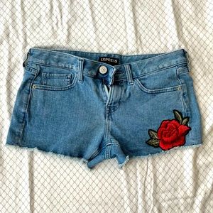 Express Jean Cut Off Short Size 2